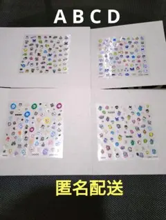 たまごっち ネイルシール コレクション 4枚セット　ガチャガチャ