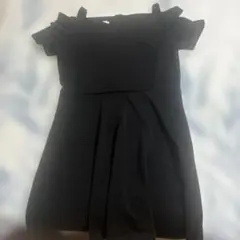 I.G.Miss オフショルダー ブラックワンピース