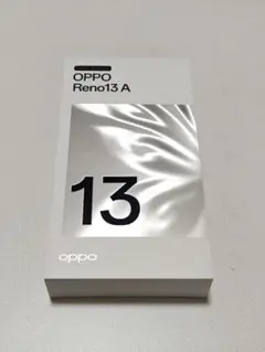 ［UQ版］OPPO Reno13 A ルミナスネイビー