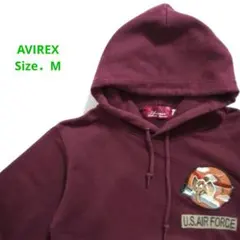 希少AVIREX アヴィレックス フーディー U.S.AIR FORCE象パッチのサムネイル