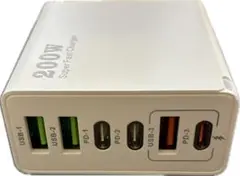 200W 充電器 6ポート