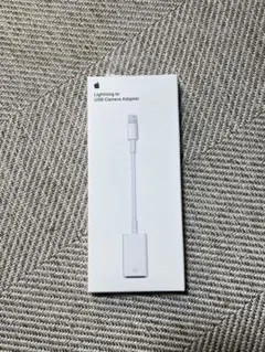 【新品未使用】Lightning to usb camera adapter