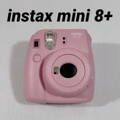 チェキ FUJIFILM instax mini 8+ ピンク 動作品 カメラ