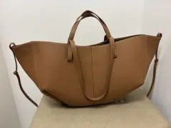 【極美品】POLÈNE Cyme ポレーヌ トートバッグ　キャメル POLENE Cyme トートバッグ レザー スタイリッシュ パリ発