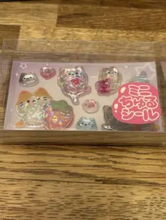 【本日発送】GIGO うるちゅるポップシールmini クレーンゲーム　ねこ