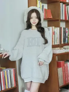 Darich DDロゴツイードニットプルオーバー