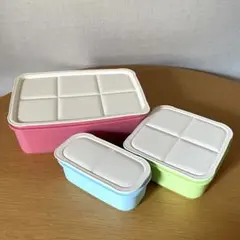 美品サーモス ファミリーフレッシュランチボックス　3段