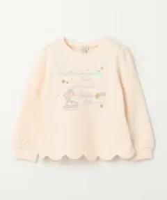 エニィファム anyFAM スカラップ トレーナー ユニコーン 130
