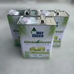 希少!!MOLY GREEN 5W-30 DL-1 4L×3缶ハイエース等2回分 - メルカリ
