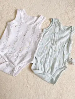 ユニクロ ベビー タンクトップ シャツ メッシュ 肌着 70