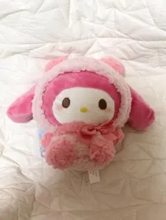 サンリオキャラクターズ もこもこパンダぬいぐるみ マイメロディ