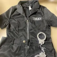 SWAT コスチューム セット 手錠付きのサムネイル