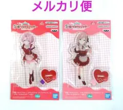 【有村麻央／姫崎莉波】スタンド付きビッグアクリルプレート〜スウィートストロベリー