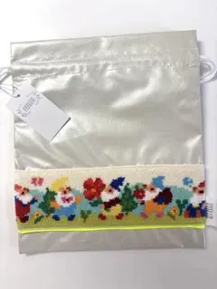 新品 FEILER フェイラー 巾着 ポーチ　小人柄のサムネイル