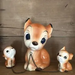 最終お値下げ　希少　バンビ 昭和レトロ ビンテージ 陶器製　縦約13センチ 2025年最新】レトロ バンビ 陶器の人気アイテム - メルカリ