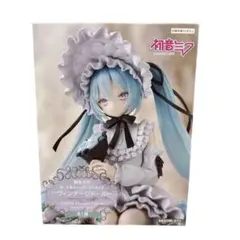 初音ミク　雪ミクXクロミ、ヴィンテージドール Amazon.co.jp: 初音*ミク フィギュア 雪ミク×クロミ Trio-Try-iT