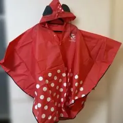 ディズニーリゾート　レインコート　ミニーマウス　M
