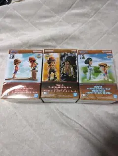 【新品未開封品】ワンピース ワーコレ ログストーリーズ フィギュア ３種セット