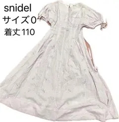 snidel フレアスリーブドレス サイズ0