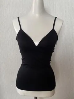 【新品タグ付き】cohan カップ付きキャミソール ブラトップ ブラック S