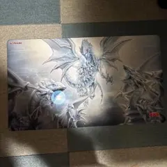 遊戯王】【未開封】白き龍の威光 プレイマット - メルカリ