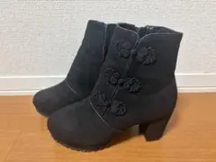 axes femme POETIQUE アクシーズ　チャイナ釦ブーツ　Mサイズのサムネイル