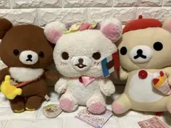 コリラックマ ぬいぐるみ 3点セット あつめてぬいぐるみ 2011 2012 コリラックマ ぬいぐるみ 3点セット あつめてぬいぐるみ 2011 2012
