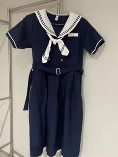 ネイビーセーラー制服 ウエストベルト付き❗️即決購入優先ok❗️