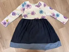 hakka kids ハッカキッズ　ワンピース120 花柄