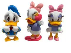 お値下げ　52toys Disney ドナルド デイジー フィギュア 3体セットのサムネイル