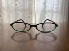 Zoff SMART メガネ グリーン/ブラウン