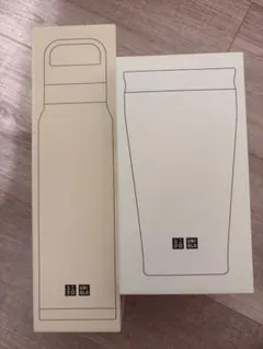 ユニクロ感謝祭2025 炭酸対応ステンレスボトル　タンブラー 　セット