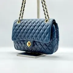 BALLY バリー チェーンショルダーバッグ キルティング ターンロック