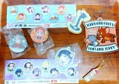 【☆5点のまとめ売り☆】キーホルダー・缶バッジ等　計5点