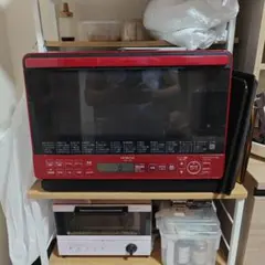 日立 HITACHI MRO-VS8 2018年製オーブンレンジ赤 動作確認済み - メルカリ