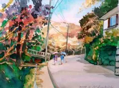 松岡吉一 油彩画 神代植物園 昭和61年作 松岡吉一 油彩画 神代植物園 昭和61年作 - メルカリ