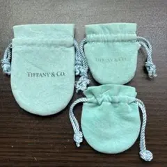 【3点セット】ティファニー TIFFANY＆Co. 保存袋 巾着 ジュエリー袋のサムネイル