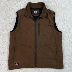 ディッキーズ ダウンベスト ブラウン 90s