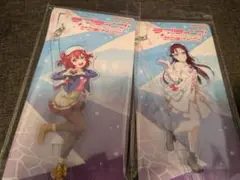 ラブライブ!サンシャイン!! キャラ撮りスティック 桜内梨子 黒澤ルビィ セット