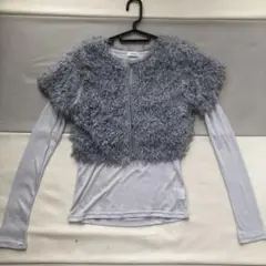 LOWRYSFARM トップス セットアイテム　2wayフェザープルオーバー