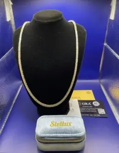 2本セット】計25ct モアサナイト テニスネックレス 55cm 3mm - メルカリ