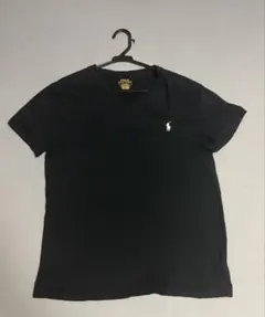 元値段7500ポロ・ラルフ・ローレン 黒 Tシャツ