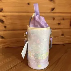 すみっコぐらし 水筒カバー ペットボトルポーチ パープル
