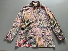 Gucci シルク　ブラウス　ピンク　花柄　ミケーレのサムネイル