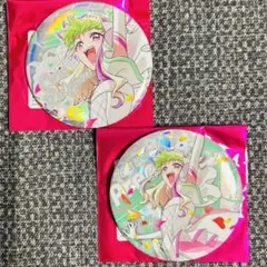 キミとアイドルプリキュア ドリームステージ ホログラム缶バッジ キュアズキューン