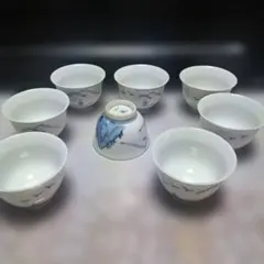 京焼 雅峰造 蛍手透彫 煎茶碗5客組 煎茶道具 - メルカリ