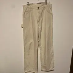 【好雰囲気】90s ディッキーズ ペインターパンツ 生成り W31 L28実寸のサムネイル