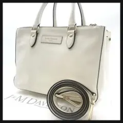 J&M DAVIDSON 2WAY ミニ イングリッド ショルダー バッグ 白のサムネイル