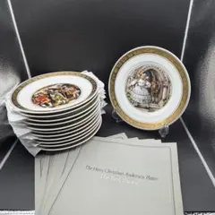 ロイヤルコペンハーゲン アンデルセン 童話シリーズ 12枚セット プレート 飾皿 ロイヤルコペンハーゲン アンデルセン 童話シリーズ 12枚セット