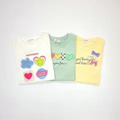 子供服 女の子 120cm 長袖 Tシャツ まとめ売り 新品 YFN43